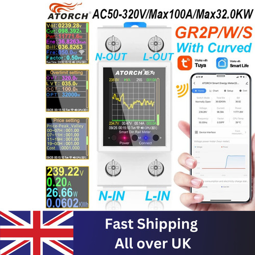 100a smart electricity meter - smart,