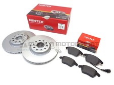 Mintex Front 2 Brake Discs And