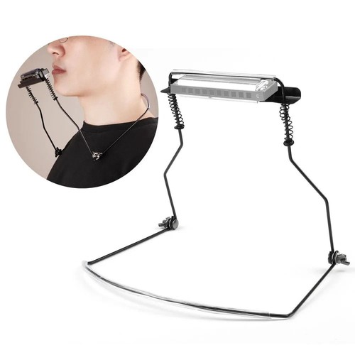 Harmonica neck rack adjustable - harmonica,