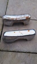 ⚙18759⚙ Mercedes-Benz W120 W121 Ponton Front Bumper Chrome Overriders Pair