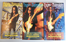 Yngwie Malmsteen: Play Loud! 3 VHS Set Ultimate Guitar Instructional Video RARE