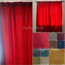 Handmade Elite Chenille 3” Pencil Pleat Curtains Home Decors UK Made to Order