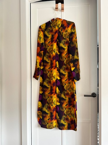 Ganni multicoloured maxi dress - multicoloured,