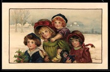 Artist postcard Ethel