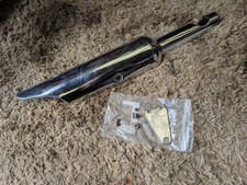 Royal Enfield Bullit C5 Exhaust Silencer Heat Shield & Mounting Bracket #WG50