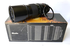 MINOLTA  300mm/f4.5  MC Tele Rokkor Lens in box