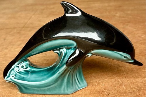 Poole pottery dolphin - pottery, figurine