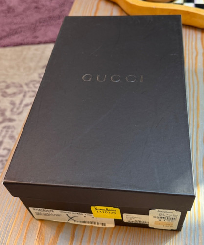 Gucci vintage empty - empty, shoe