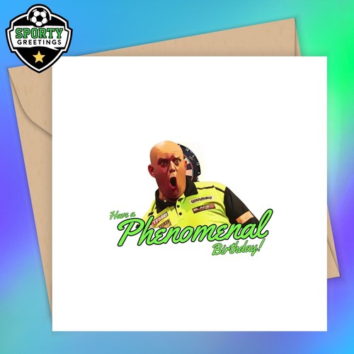 Darts birthday card mvg - -,