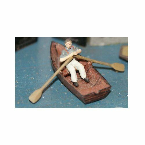 Rowing boat figure - &,