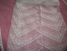 20 Genuine Nottingham Lace Motifs leaves & Flowers Brand New