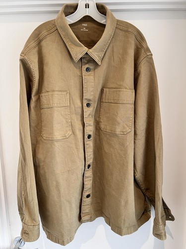 Long sleeve khaki brown jacket - sleeve,