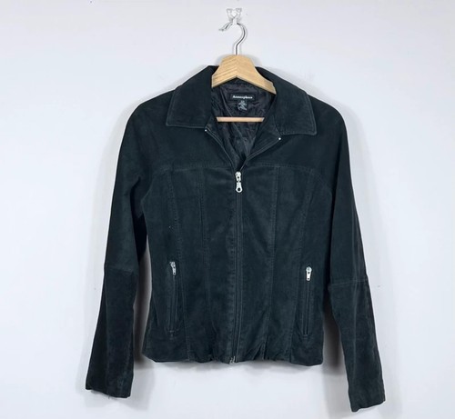Atmosphere real leather suede - real,