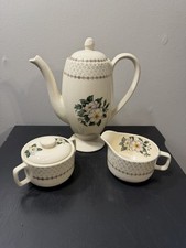 Vintage White Floral Coffee