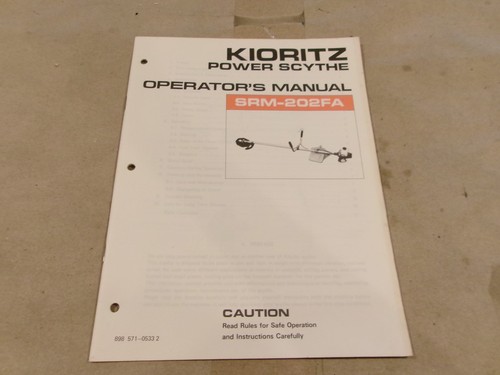Kioritz power scythe - kioritz,