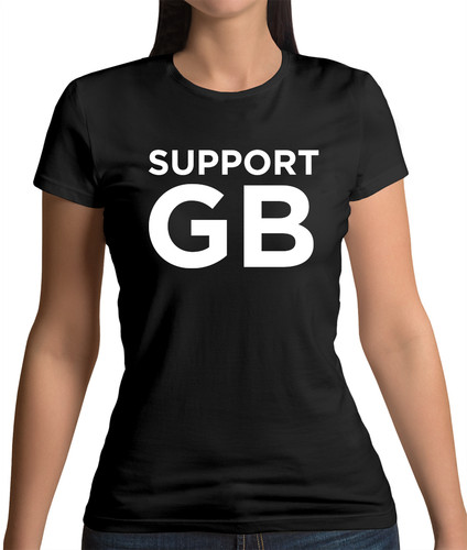 Support womens shirt - support, gb