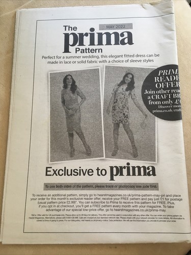 Prima sewing pattern - prima,