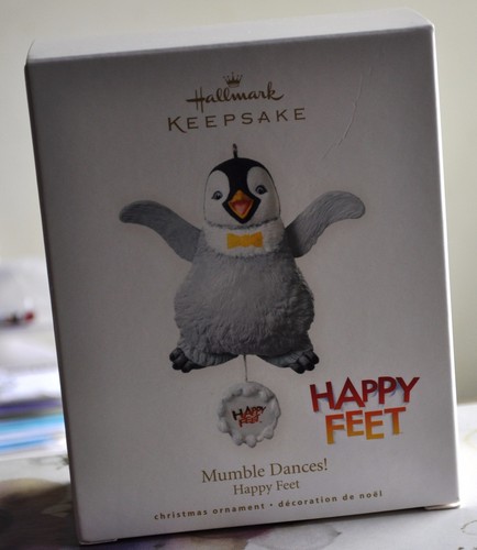 Hallmark ornament happy feet - hallmark,