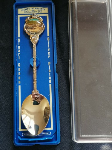 Vintage gold plated silver - &,