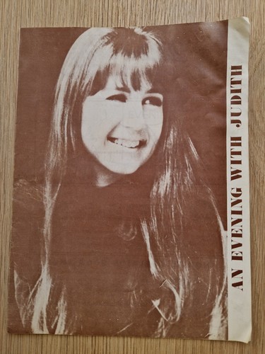 Judith durham autograph 1970s - durham,