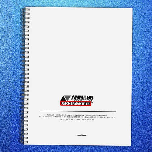 Yanmar b15 b17 b18 - b17-3, mini
