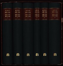 Hegel, Main Works. 6 volumes