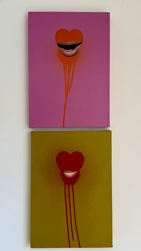 Original diptych pop art - diptych,