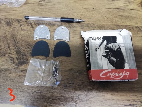 Capezio tele tone heel - heel, taps