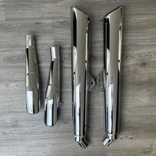 Triumph Thunderbird Exhaust Silencers and Shields