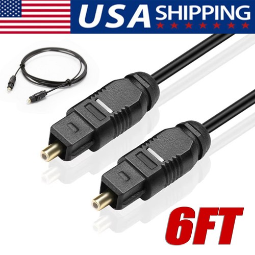 6ft digital fiber - optic, audio