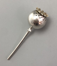 Rare Victorian Silver Flower Vinaigrette COrnelius LOndon 1896 BLZX