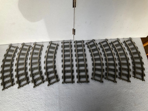 Lego metal rail train track - lego,