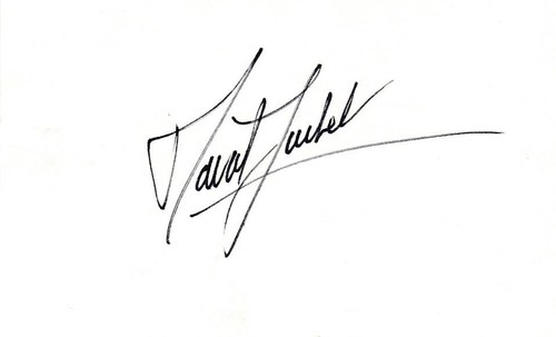 David suchet signed index - suchet-,