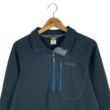 Rab Quest Pull On 1/4 Zip Fleece Grey - Size Men's M