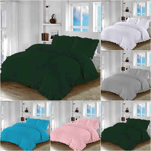 Luxury santiago frill duvet - frill,