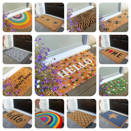 Coir doormat for entrance door - doormat,