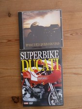 Ducati  superbike DVD & Ducati passions CD...888  851  Carl Fogarty .  Hailwood