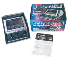 Grandstand SCRAMBLE Handheld Game Vintage 1982 Electronic Boxed & Instructions