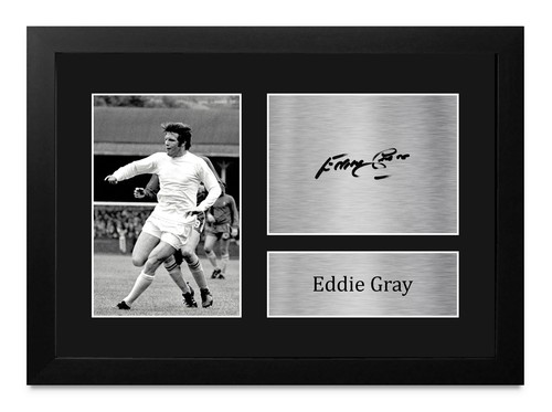 Eddie gray signed pre printed - gray,