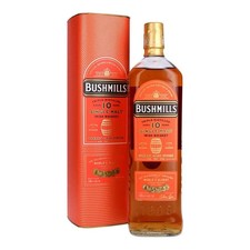 Bushmills 10 Year Old - Sherry Cask Irish Single Malt Whiskey - 1L