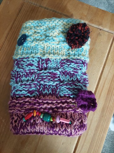 Brand new hand knitted twiddle - brand,