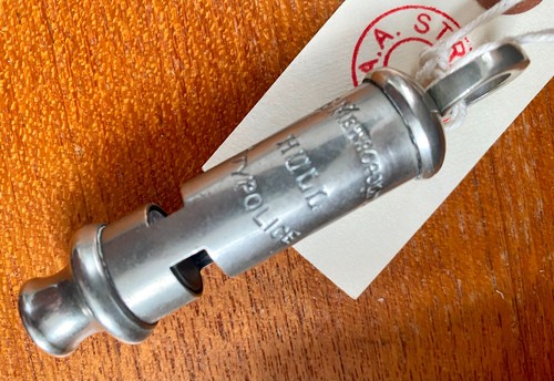 Hull city police whistle - hull, by