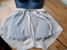 Ladies Cream Chiffon Semi