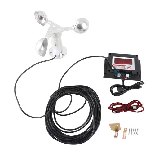 Tower crane anemometer alarm - crane,