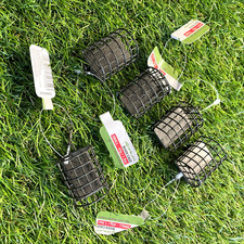 KORUM RIVER FISHING CAGE FEEDERS SMALL SIZE 45g SET OF FIVE BRAND NEW