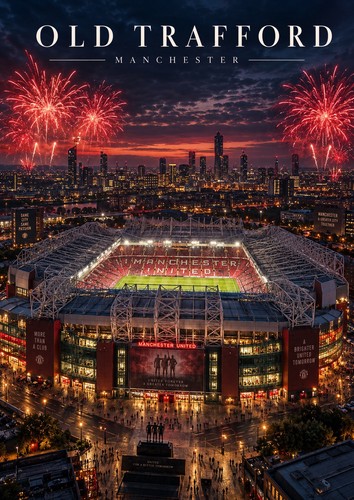 Old trafford stadium portrait - stadium,