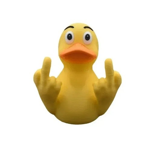 Funny duck middle finger - funny,