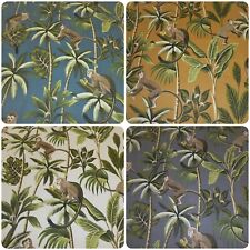 Fryetts MONKEY Cotton Fabric Jungle Tropical design Curtain Cushions Upholstery