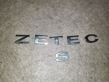 FORD MONDEO MK3 2001-2007 "ZETEC S" OR FOCUS STYLE TAILGATE BADGE