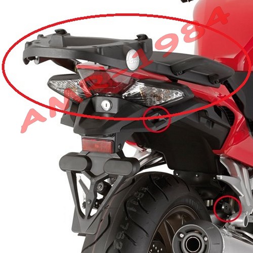 Luggage rack with plate - rack,